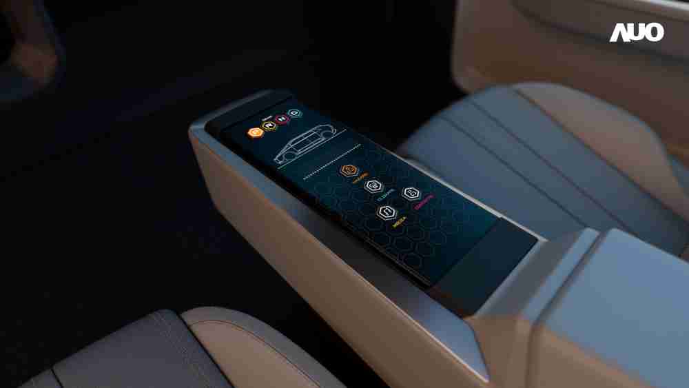 2468BET以人性化设计打造多变形态中控显示(Morphing Center Control)，，，不使用时仅平面显示信息，，，，进行操作时，，显示器则会动态隆起，，，，转变成3D实体按钮，，，并有触觉回馈，，，展示人机互动新体验